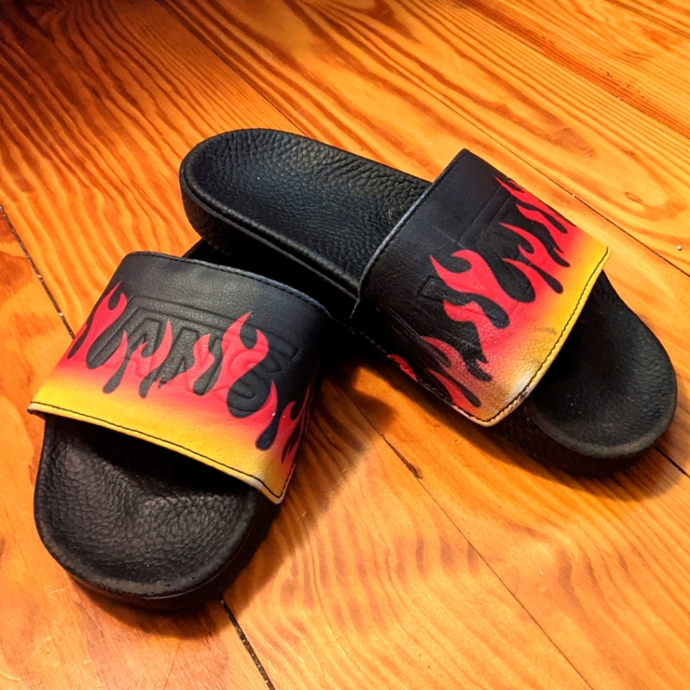 Vans Slides - Flames